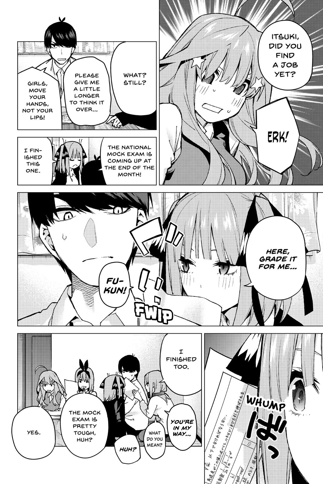 The Quintessential Quintuplets Chapter 73 - Page 4