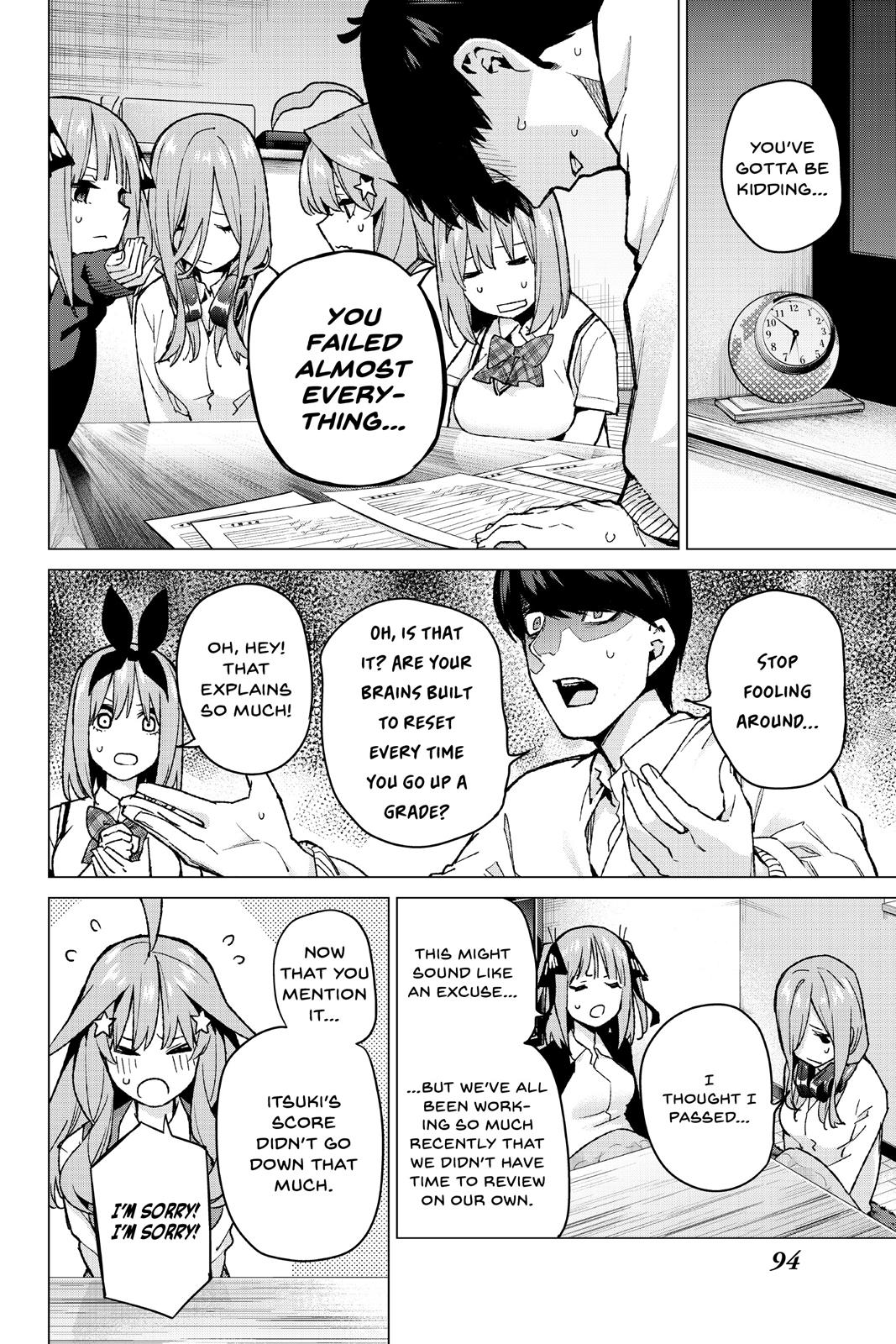 The Quintessential Quintuplets Chapter 73 - Page 6