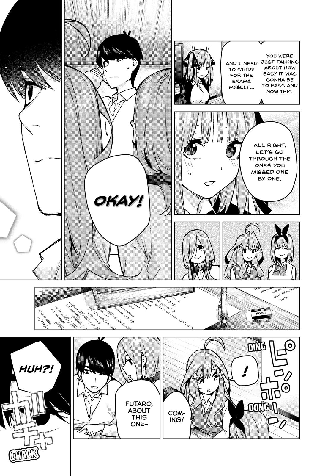 The Quintessential Quintuplets Chapter 73 - Page 7