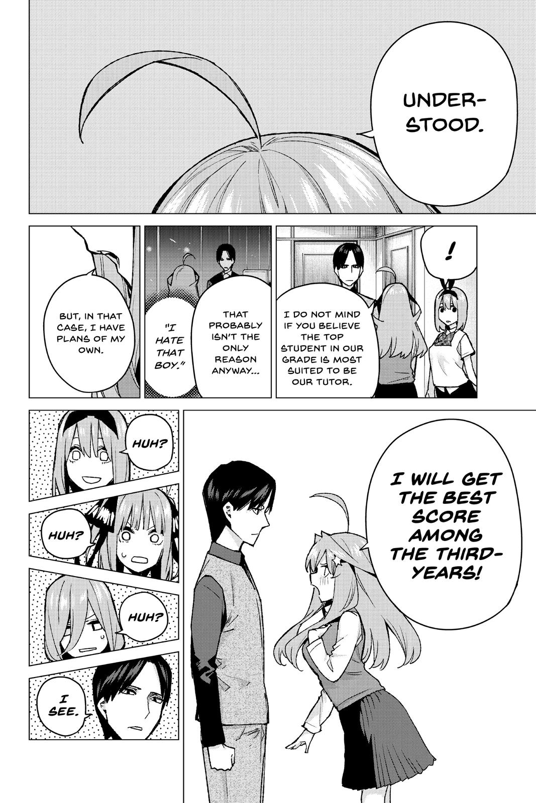 The Quintessential Quintuplets Chapter 73 - Page 14