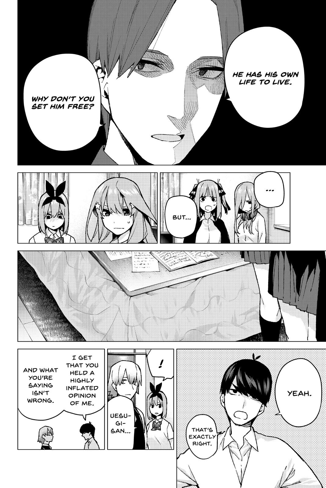 The Quintessential Quintuplets Chapter 73 - Page 16