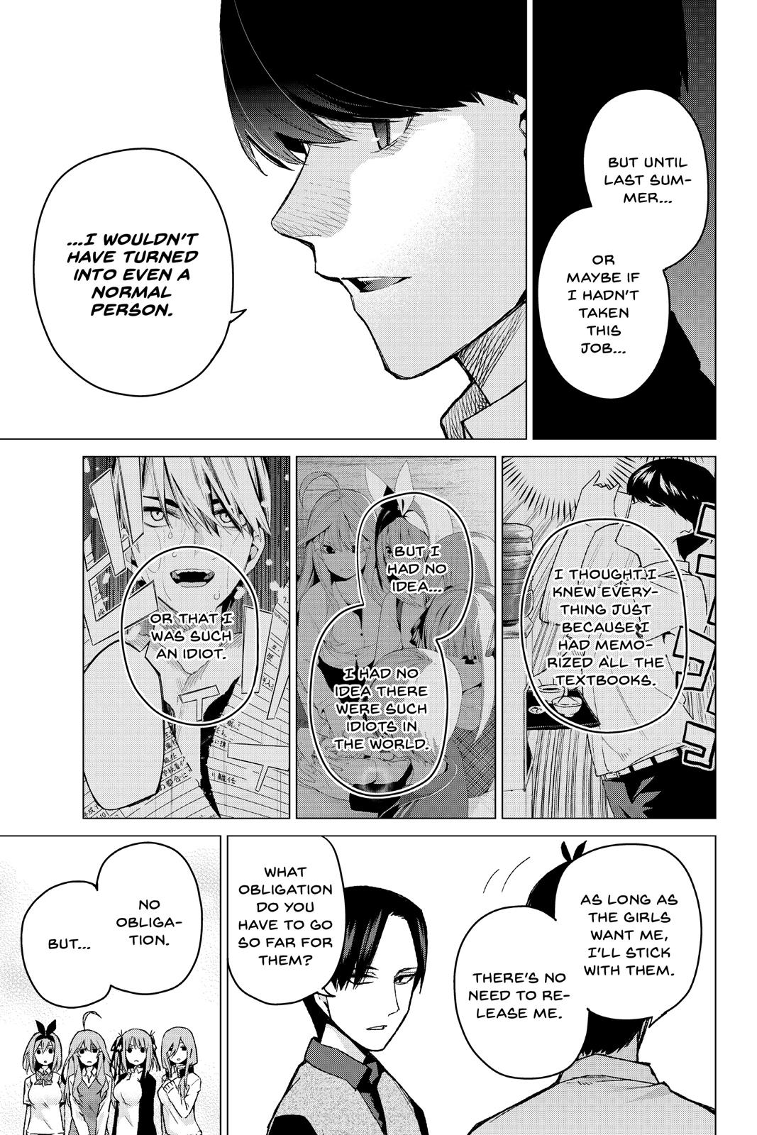 The Quintessential Quintuplets Chapter 73 - Page 17