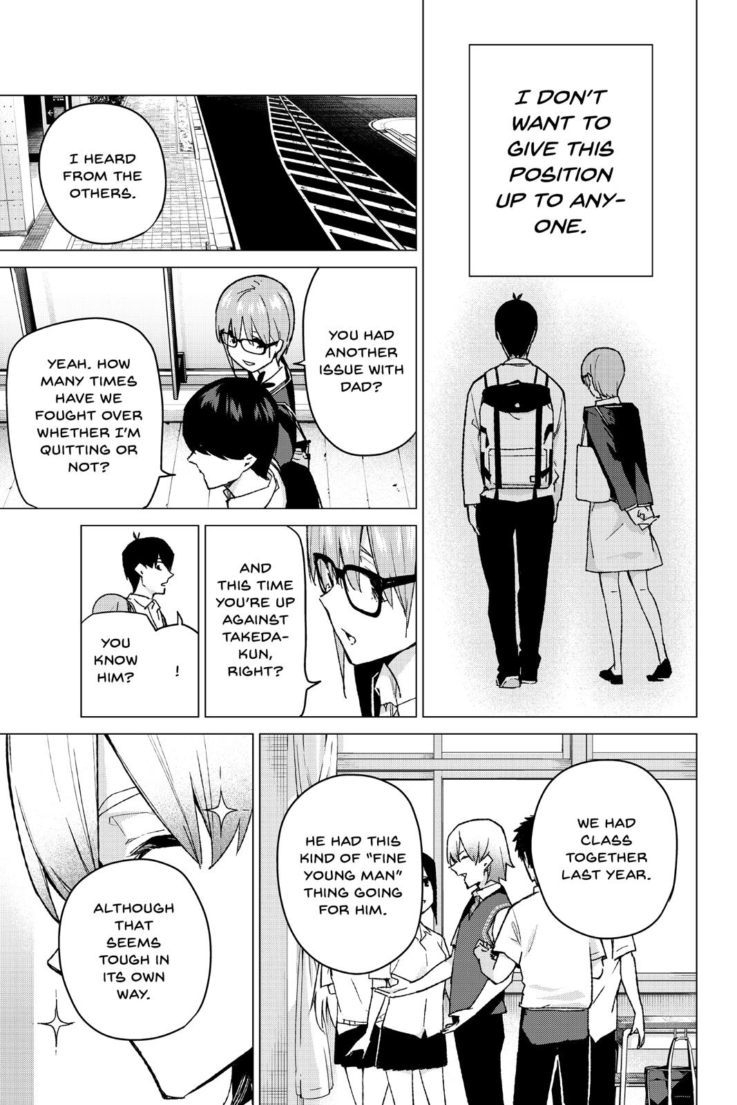 The Quintessential Quintuplets Chapter 74 - Page 3