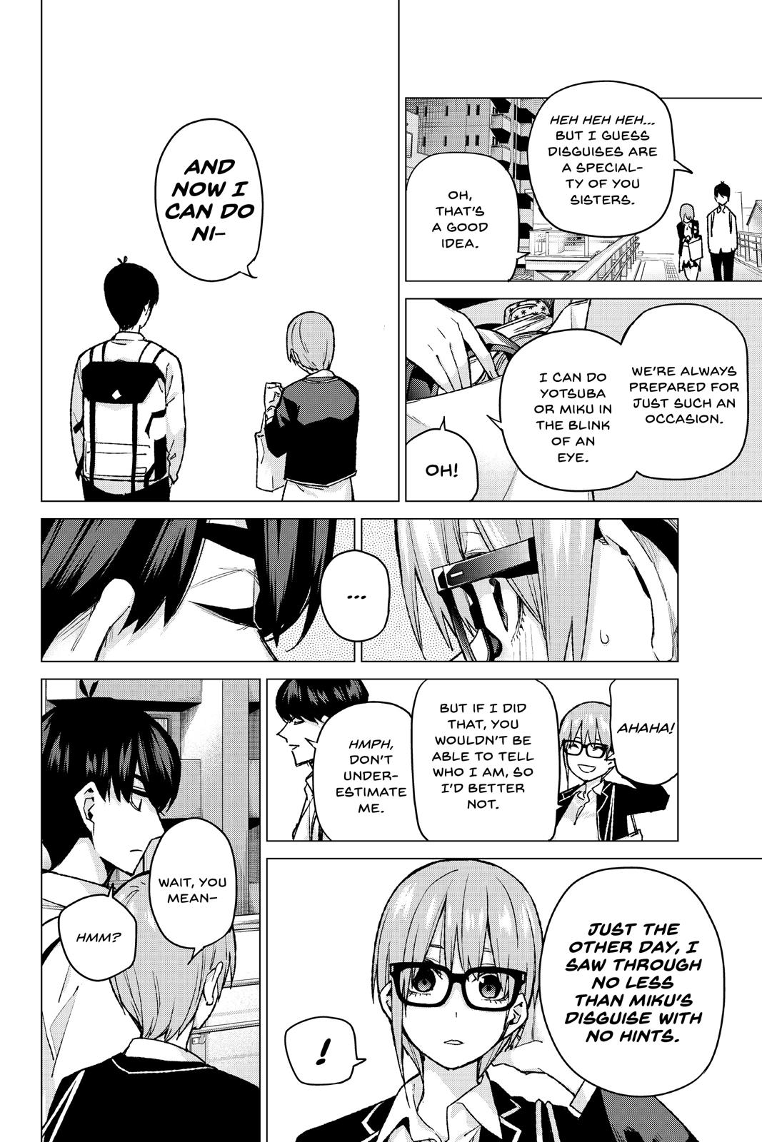 The Quintessential Quintuplets Chapter 74 - Page 6