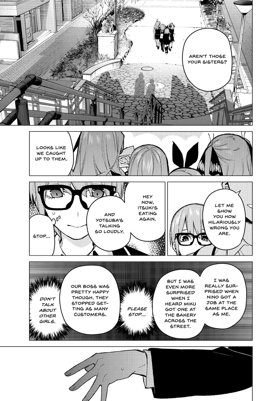 The Quintessential Quintuplets Chapter 74 - Page 7