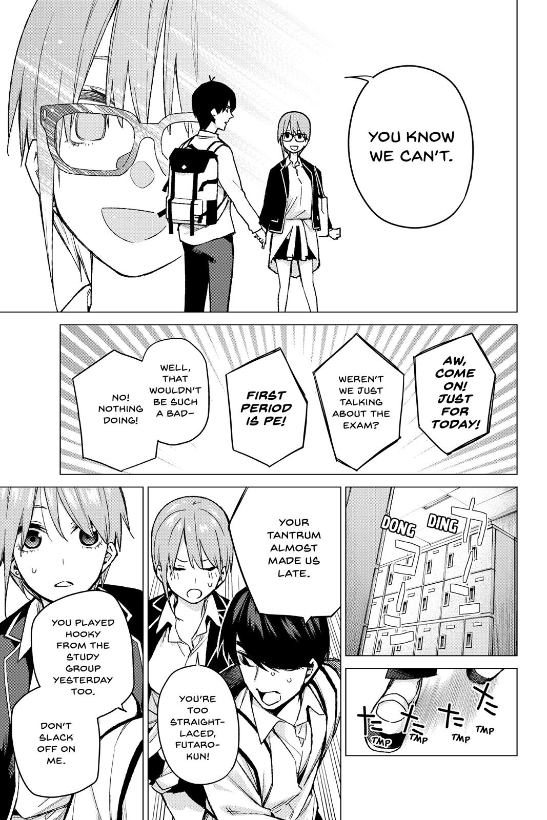 The Quintessential Quintuplets Chapter 74 - Page 9