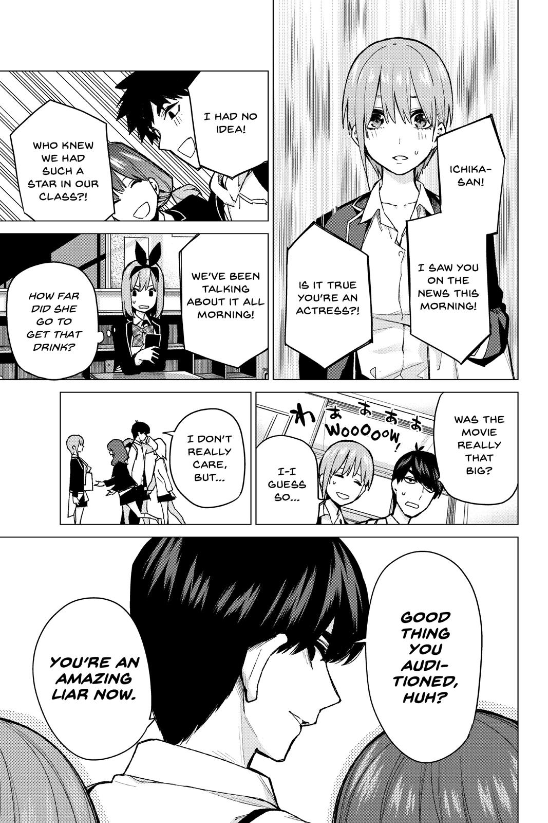 The Quintessential Quintuplets Chapter 74 - Page 11