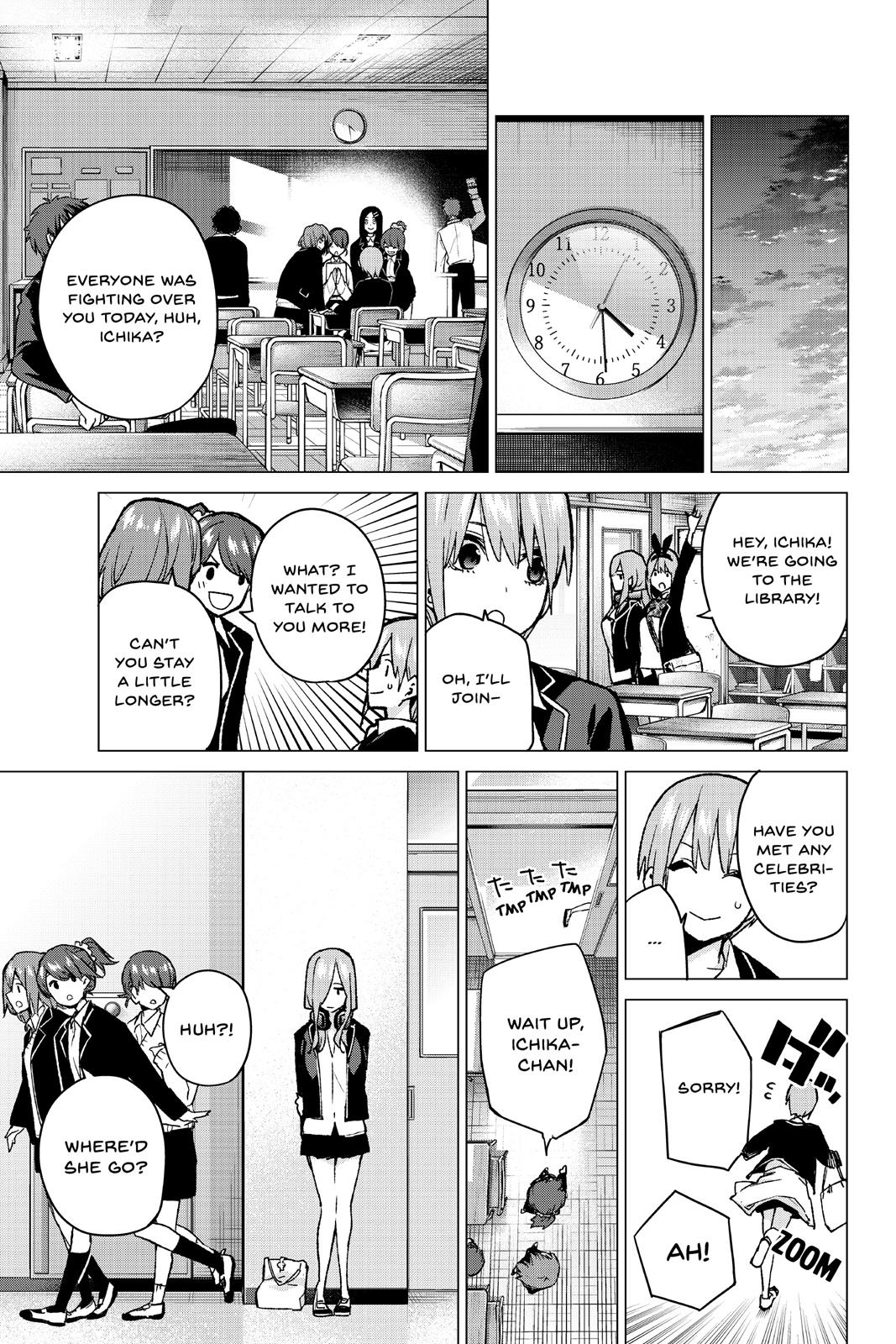 The Quintessential Quintuplets Chapter 74 - Page 13