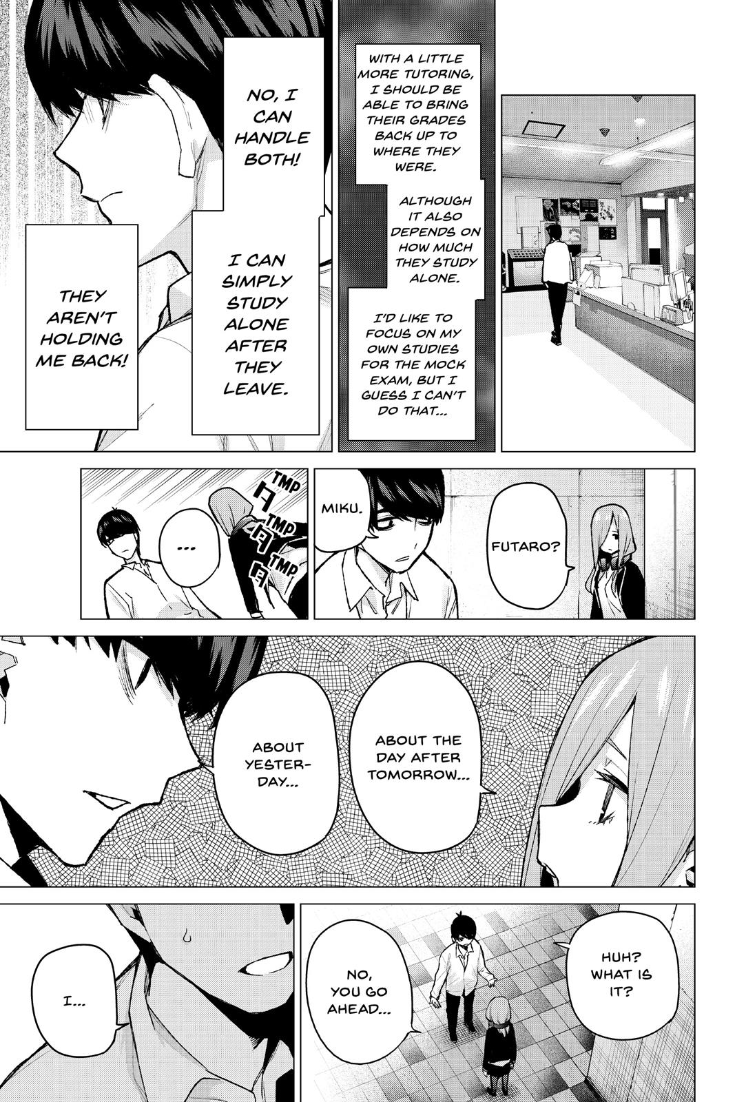 The Quintessential Quintuplets Chapter 75 - Page 3