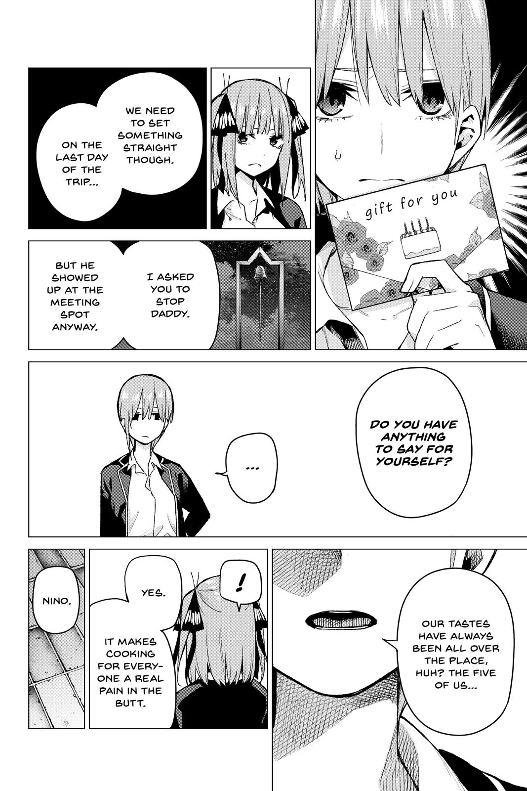 The Quintessential Quintuplets Chapter 75 - Page 8