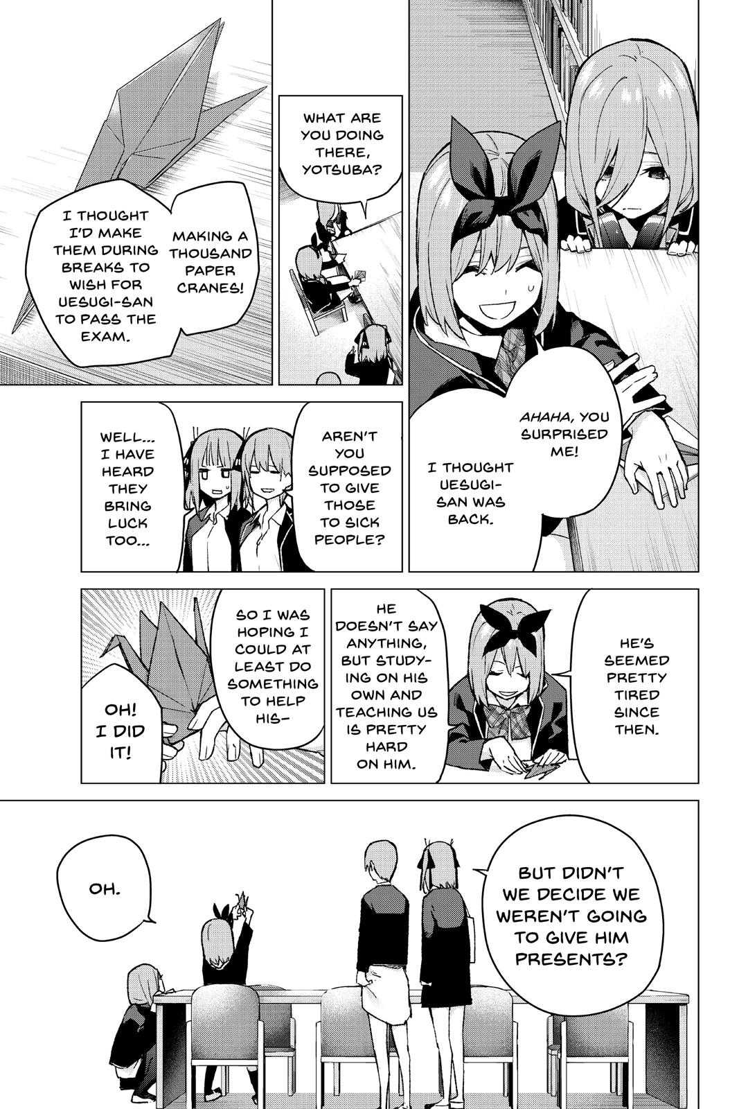 The Quintessential Quintuplets Chapter 75 - Page 11
