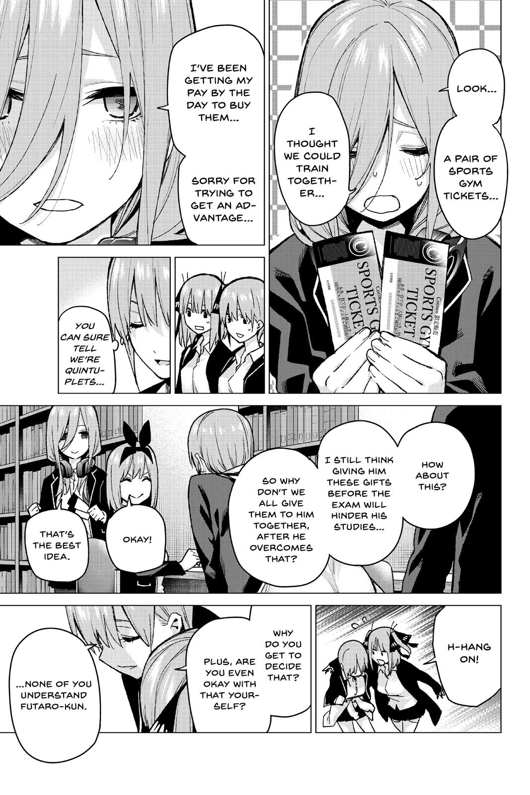 The Quintessential Quintuplets Chapter 75 - Page 13