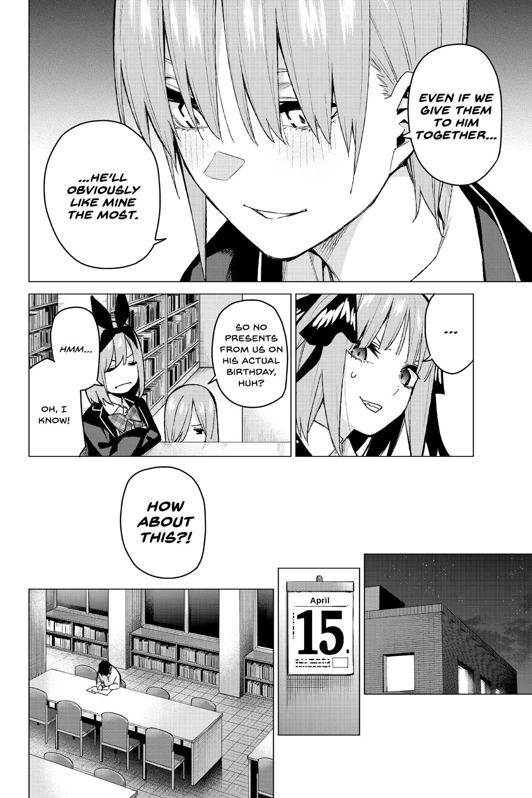 The Quintessential Quintuplets Chapter 75 - Page 14