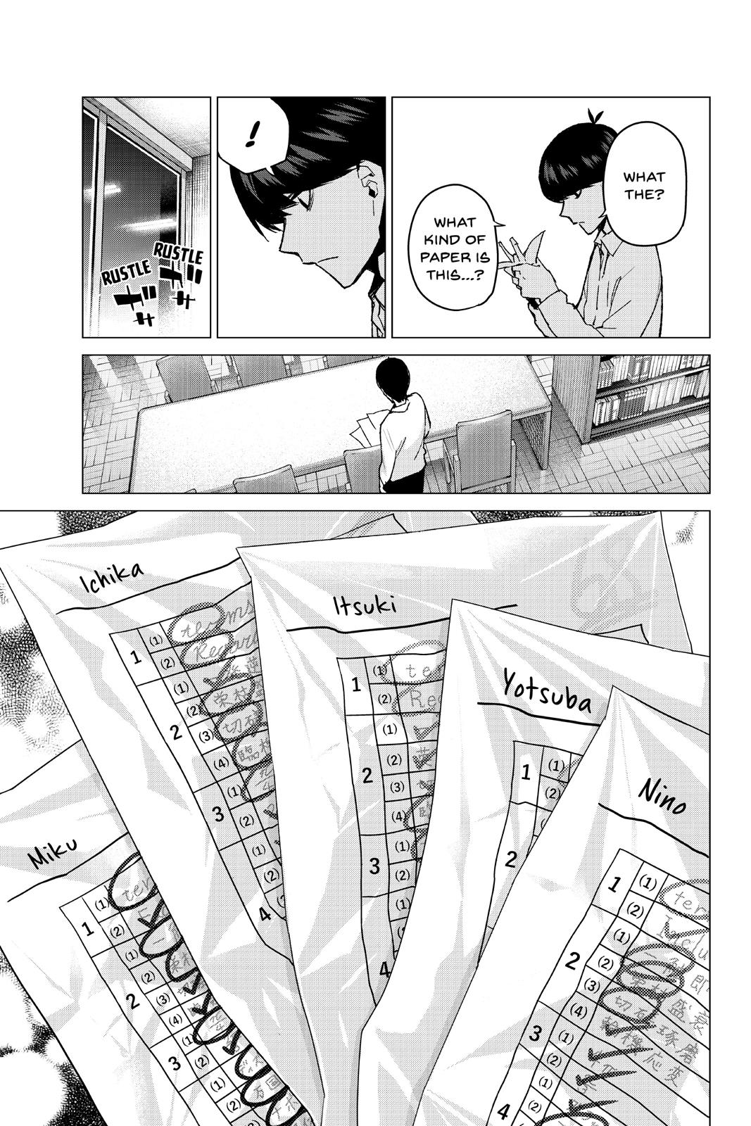 The Quintessential Quintuplets Chapter 75 - Page 19