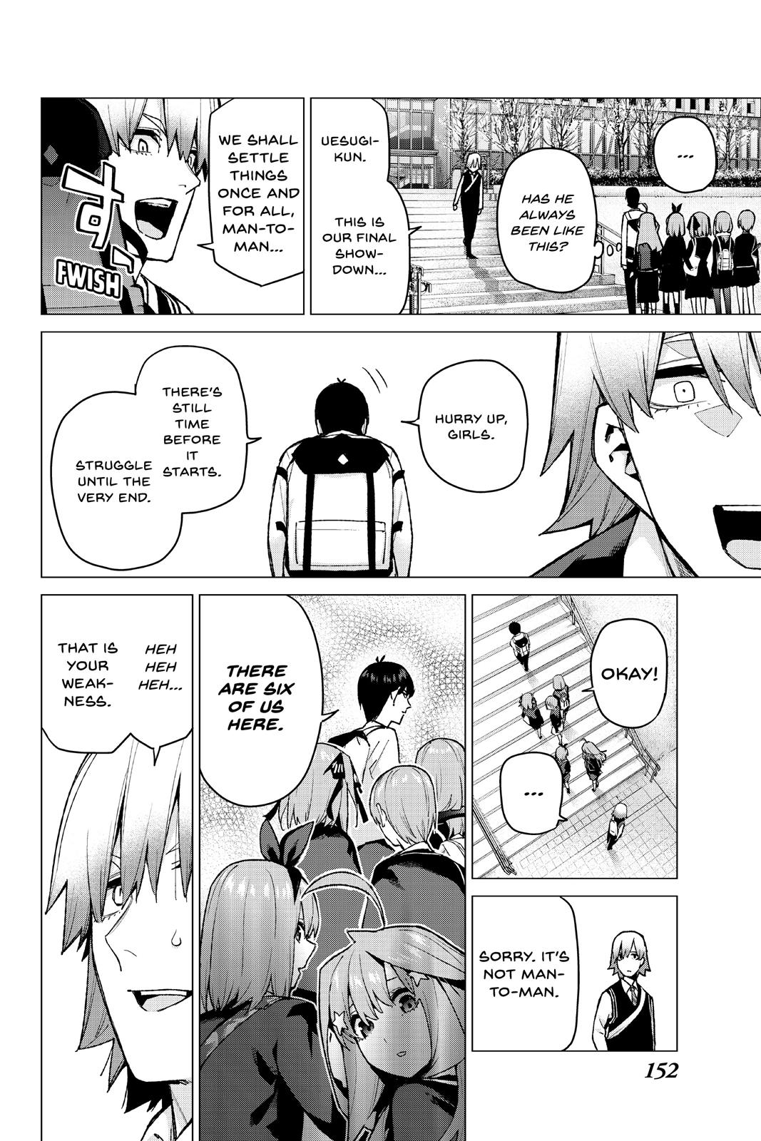 The Quintessential Quintuplets Chapter 76 - Page 4