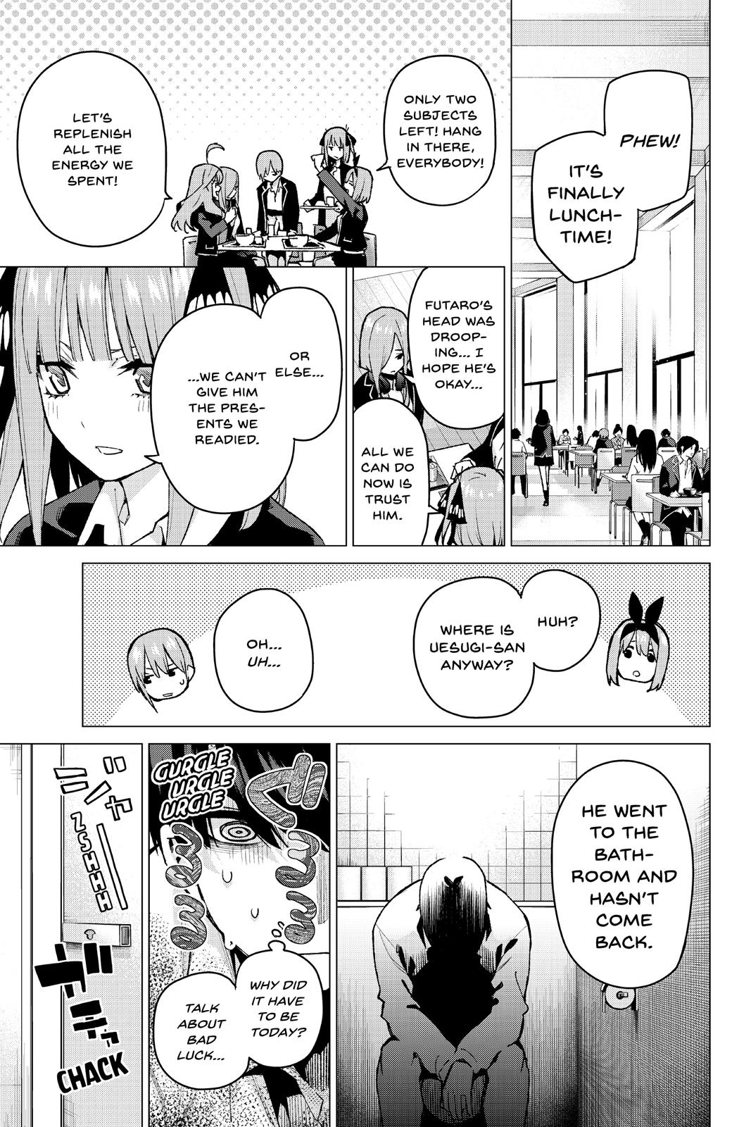 The Quintessential Quintuplets Chapter 76 - Page 9