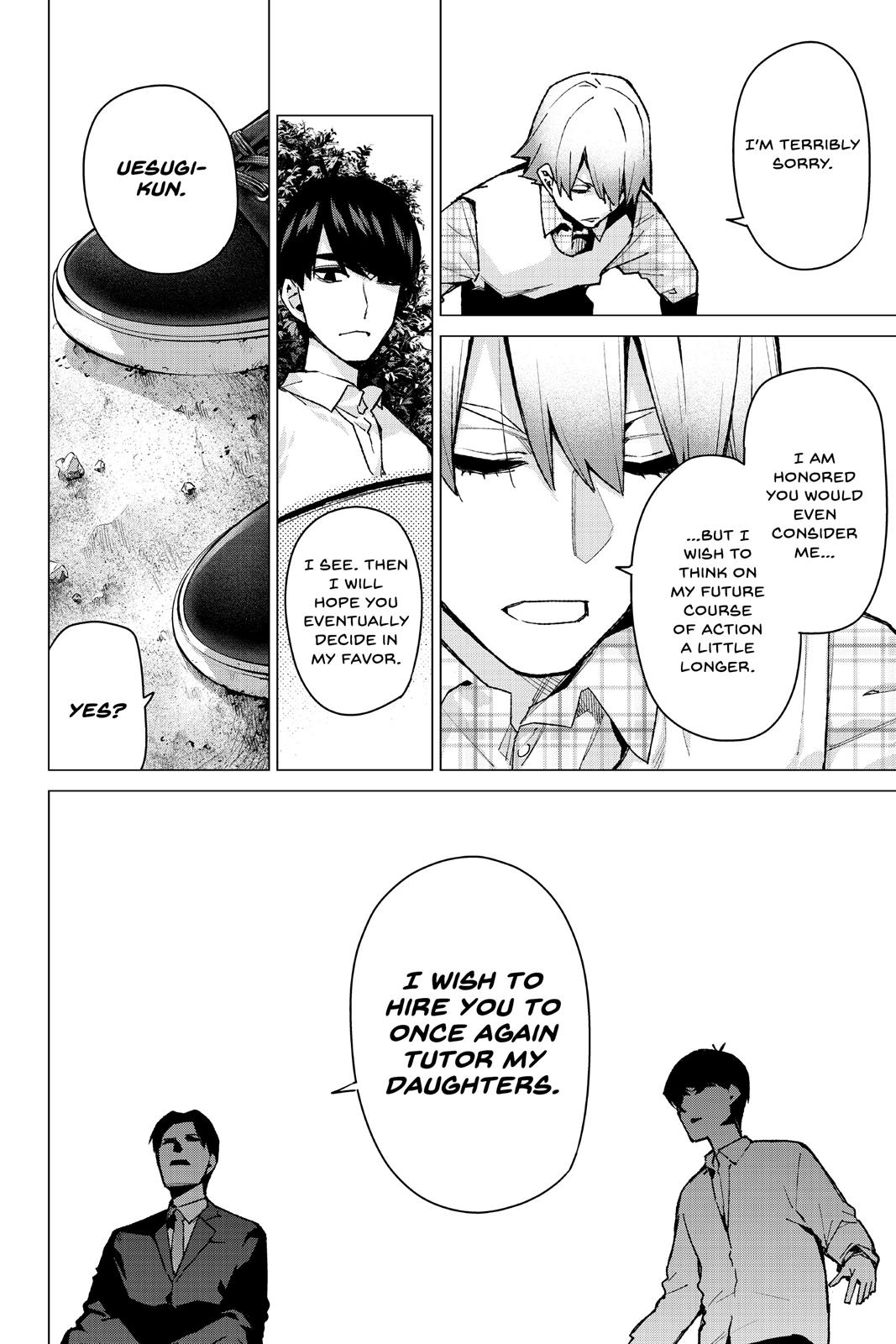 The Quintessential Quintuplets Chapter 77 - Page 4