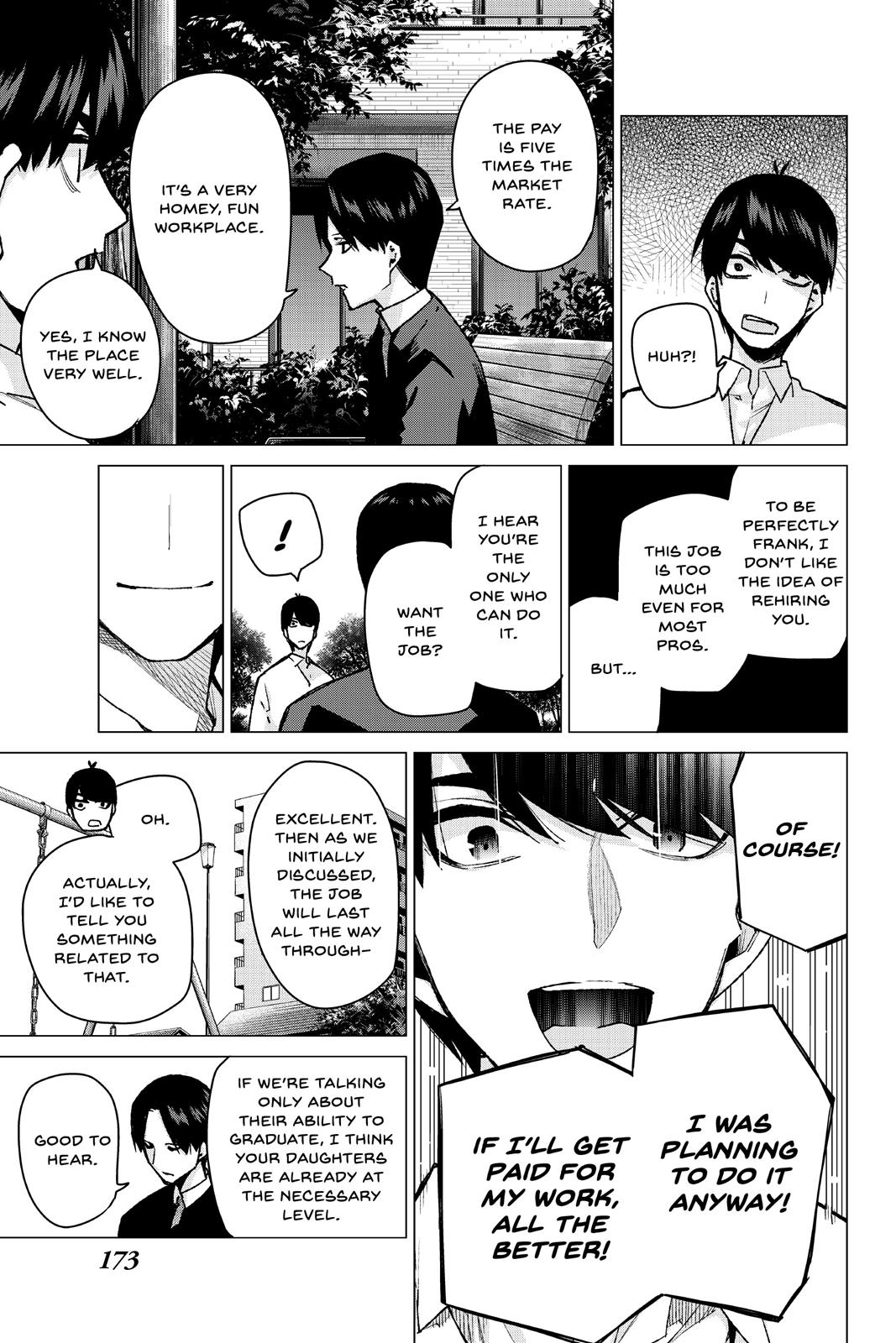 The Quintessential Quintuplets Chapter 77 - Page 5