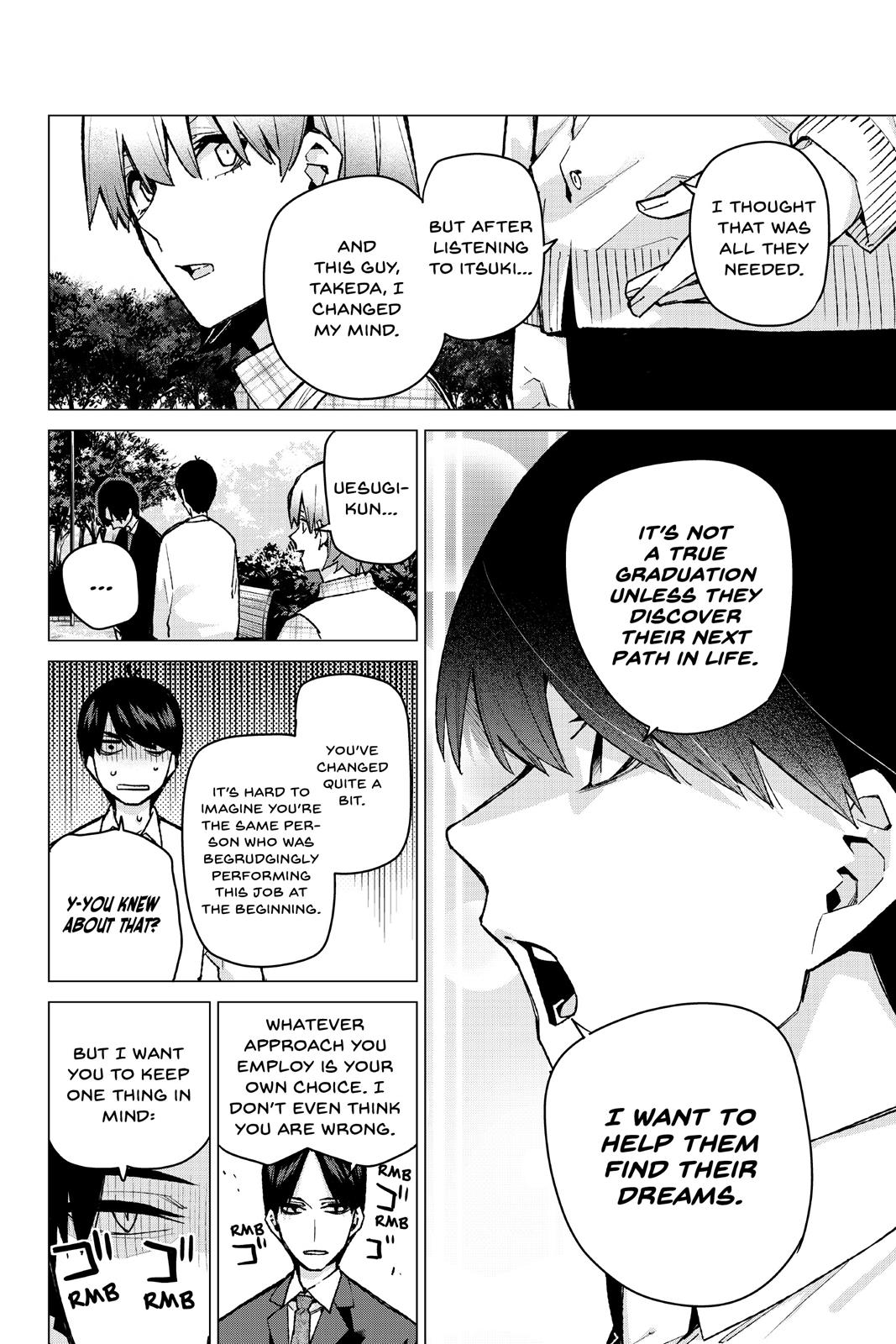 The Quintessential Quintuplets Chapter 77 - Page 6