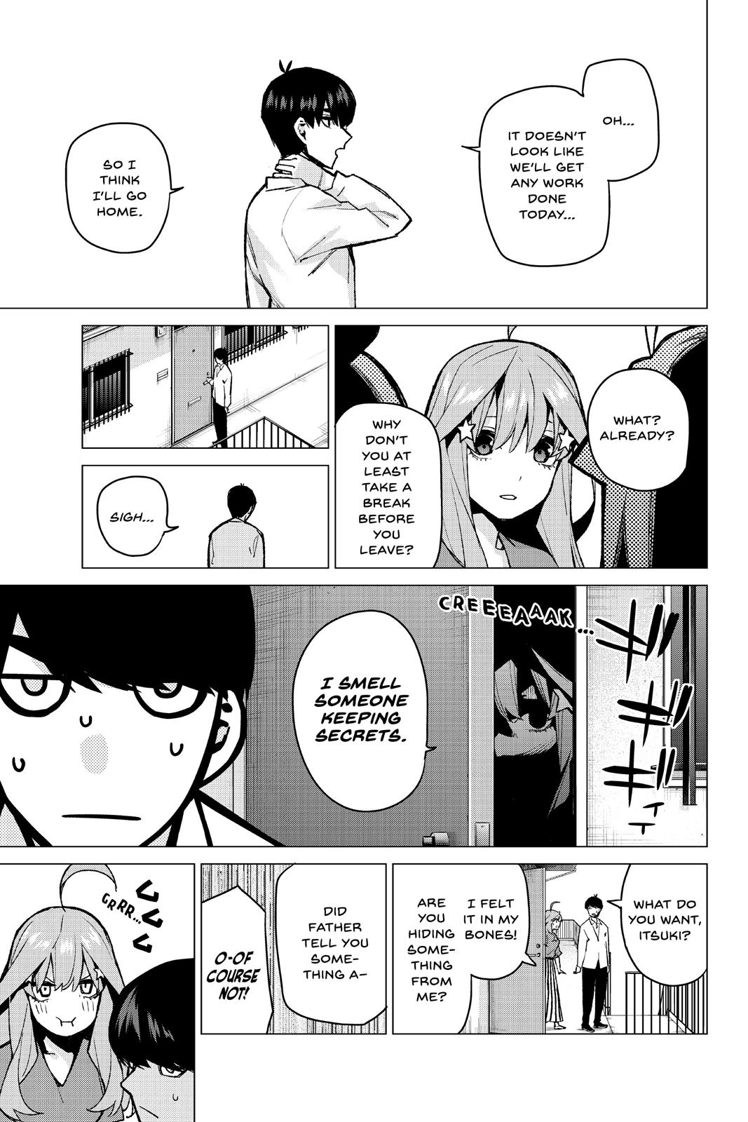 The Quintessential Quintuplets Chapter 77 - Page 11