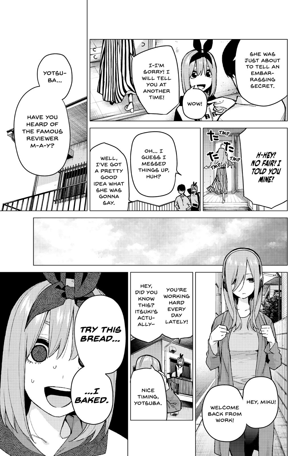 The Quintessential Quintuplets Chapter 77 - Page 15