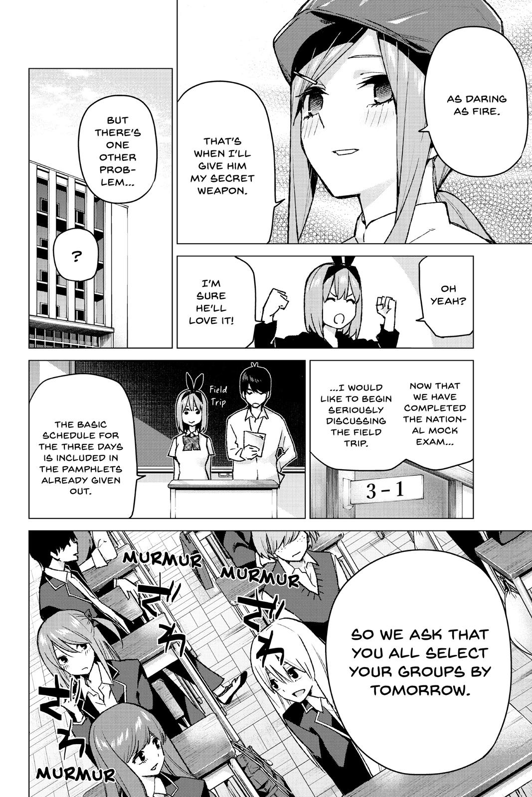 The Quintessential Quintuplets Chapter 78 - Page 8