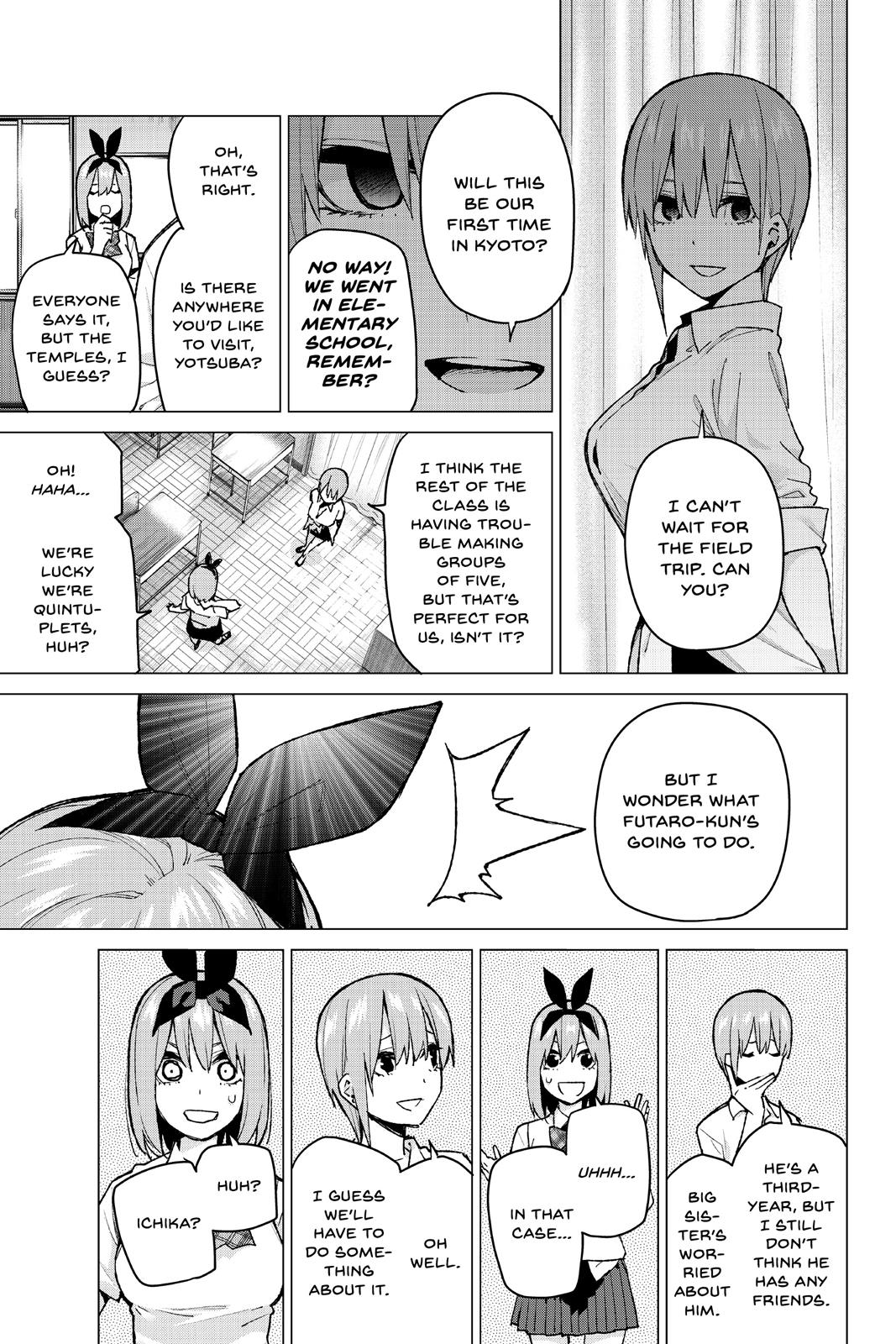 The Quintessential Quintuplets Chapter 78 - Page 11