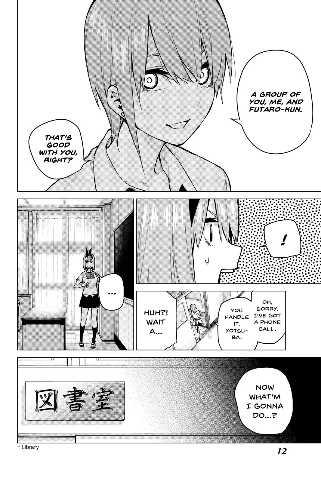 The Quintessential Quintuplets Chapter 78 - Page 12