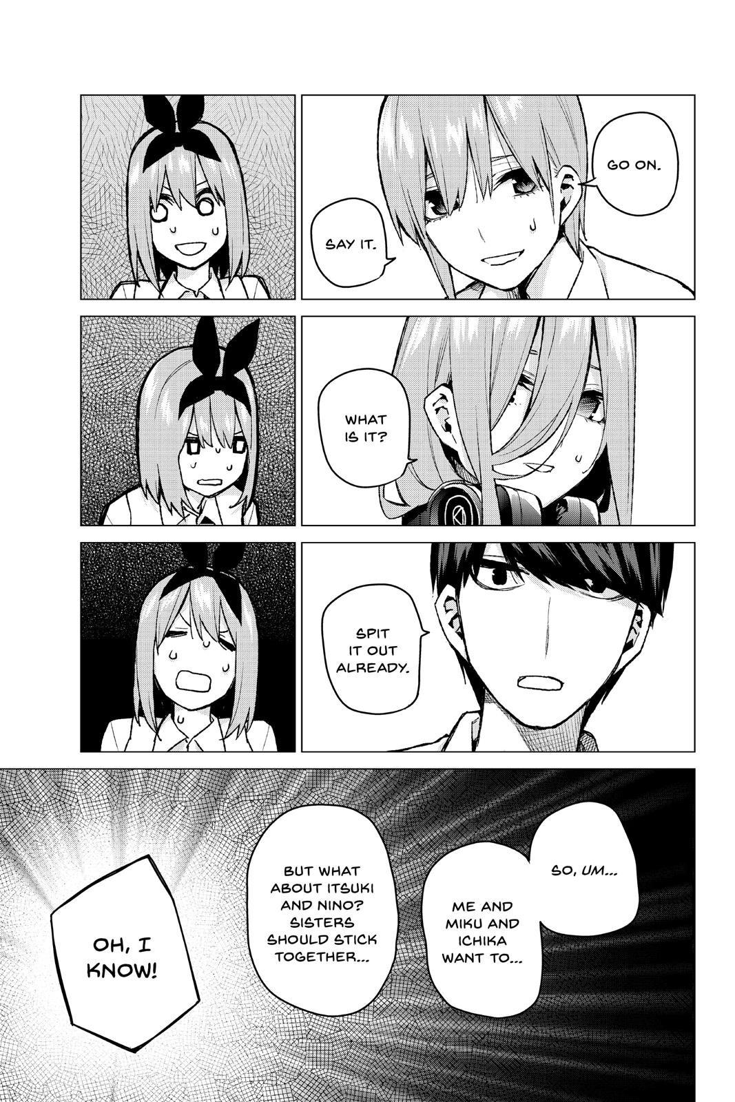 The Quintessential Quintuplets Chapter 78 - Page 15