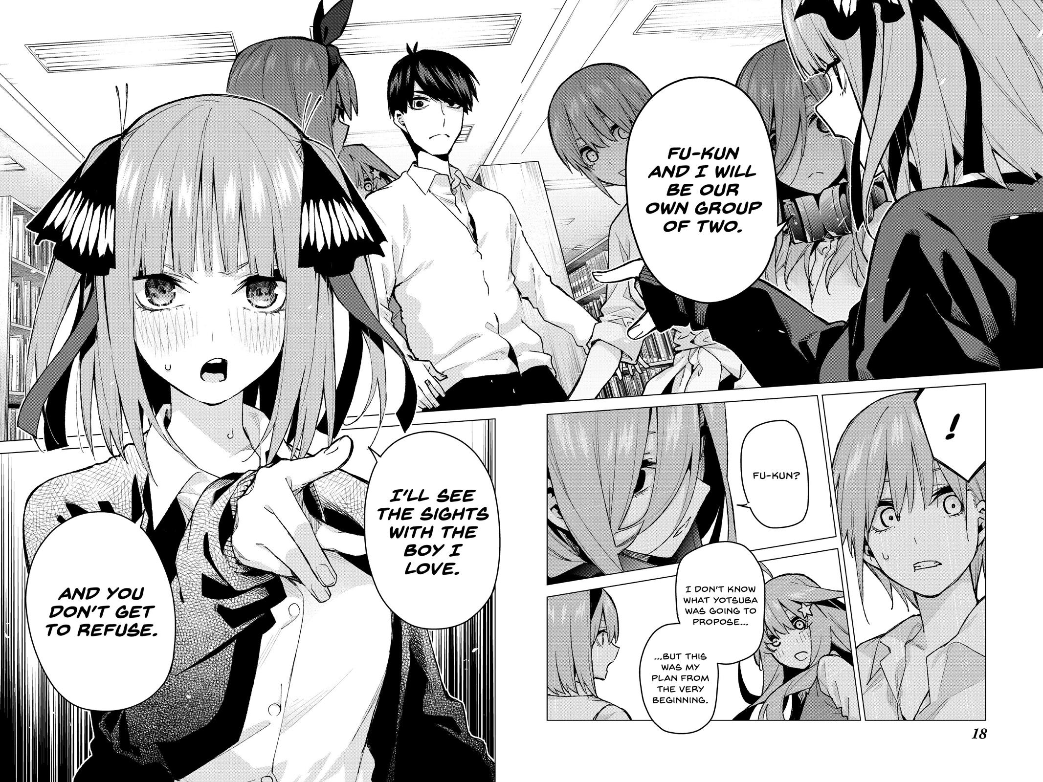 The Quintessential Quintuplets Chapter 78 - Page 18
