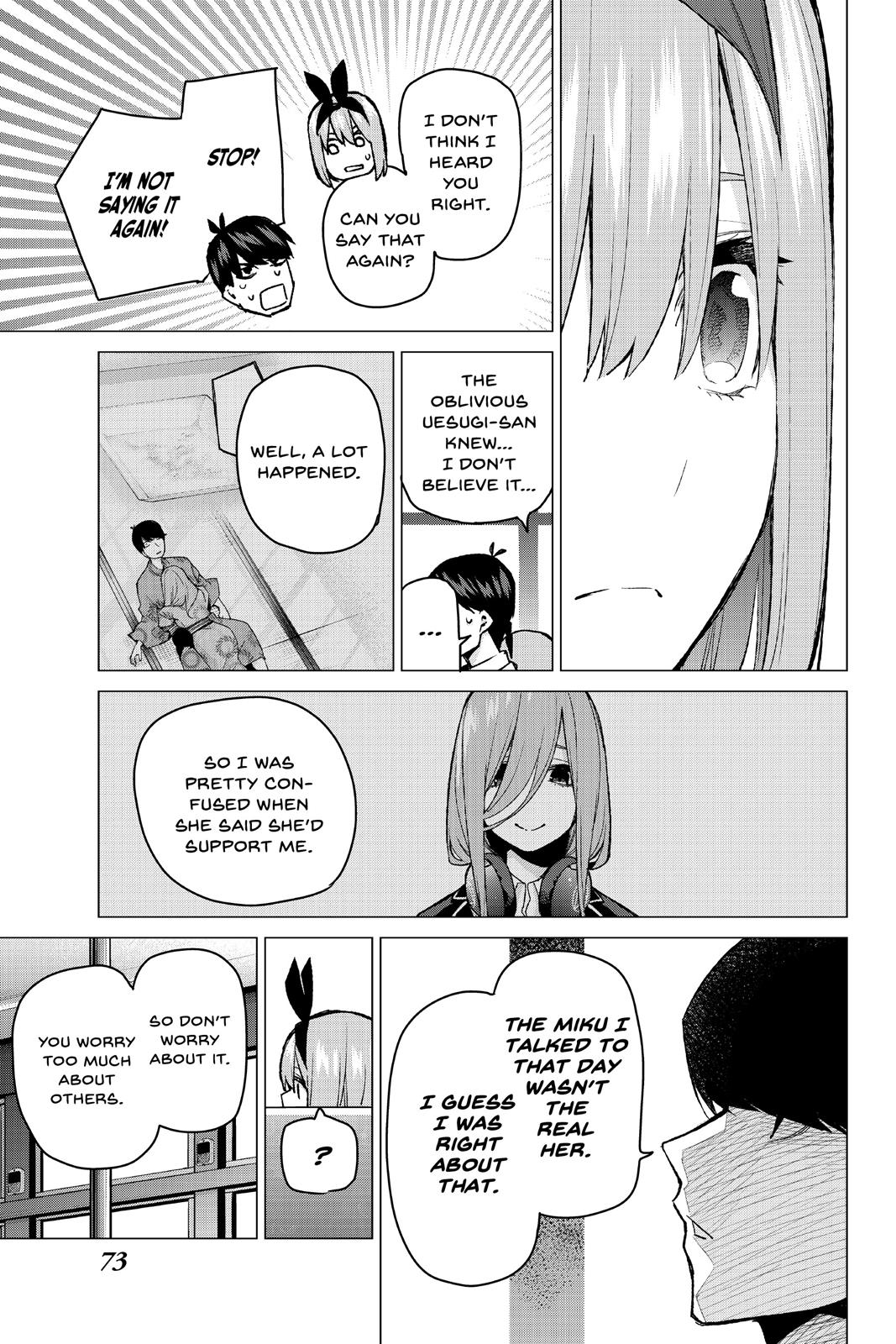 The Quintessential Quintuplets Chapter 81 - Page 9