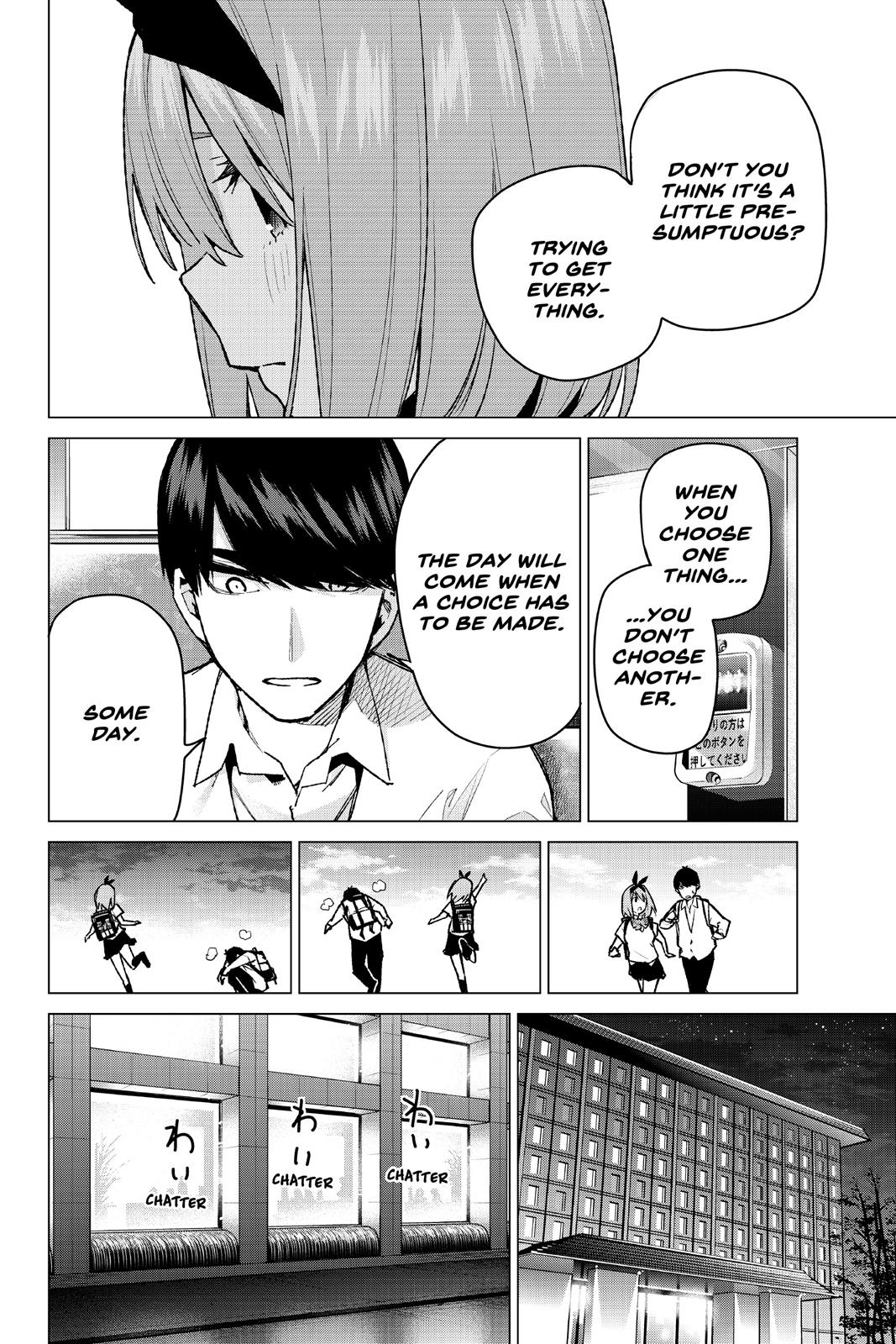 The Quintessential Quintuplets Chapter 81 - Page 12