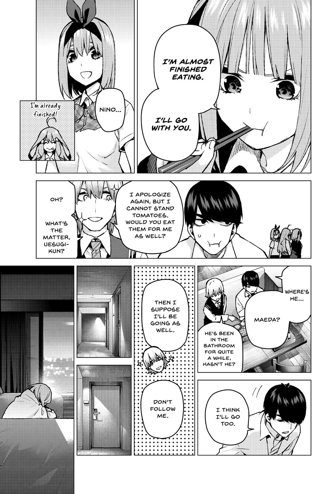 The Quintessential Quintuplets Chapter 81 - Page 15