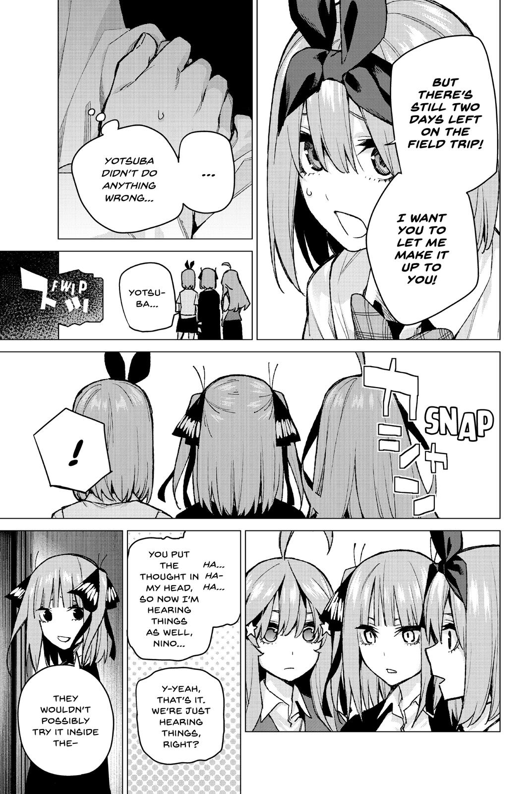 The Quintessential Quintuplets Chapter 81 - Page 17