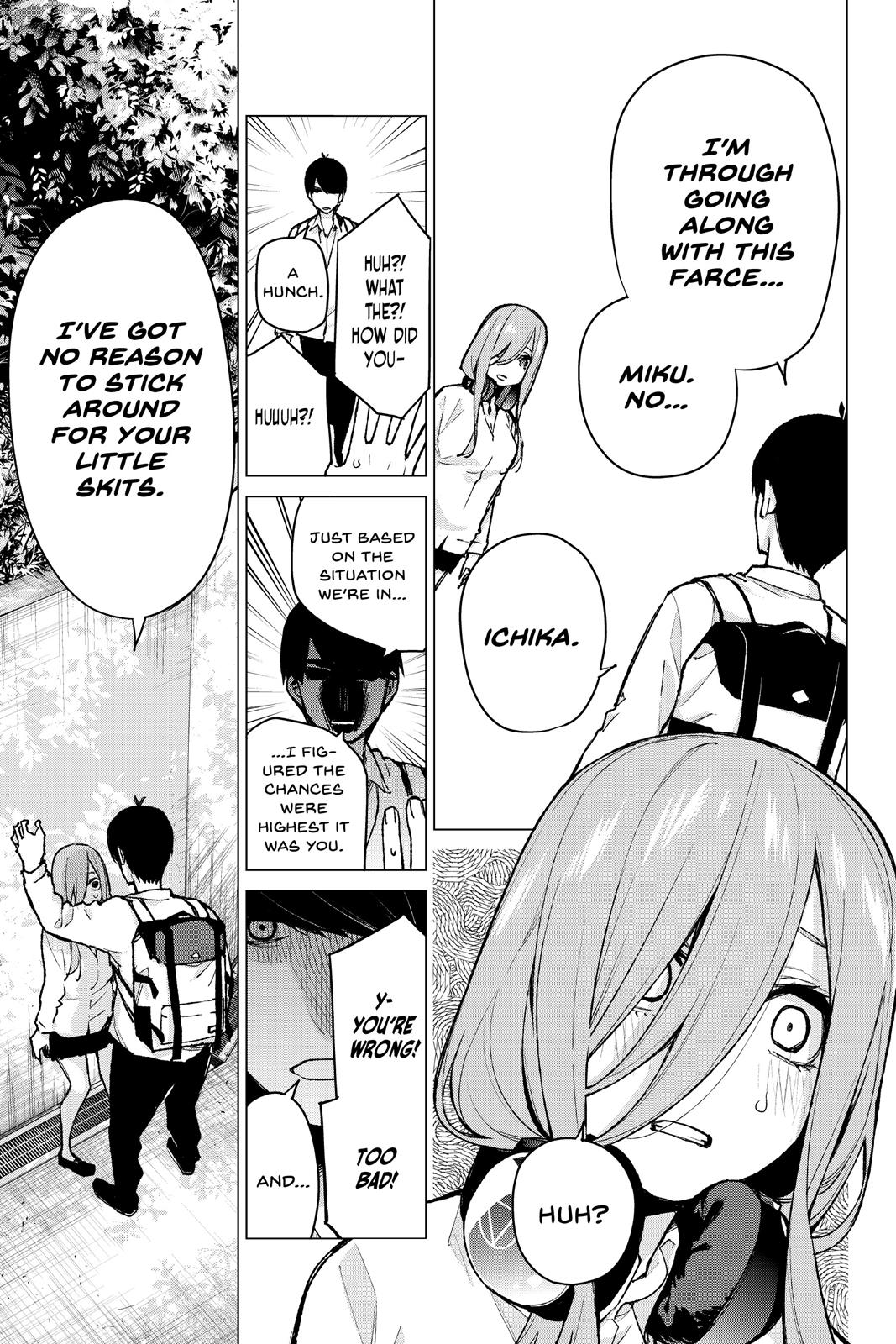 The Quintessential Quintuplets Chapter 83 - Page 3
