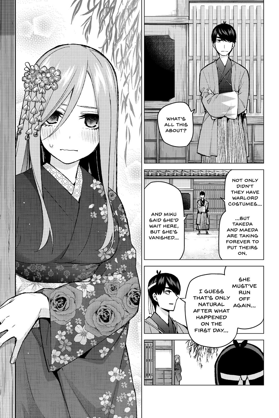 The Quintessential Quintuplets Chapter 84 - Page 5