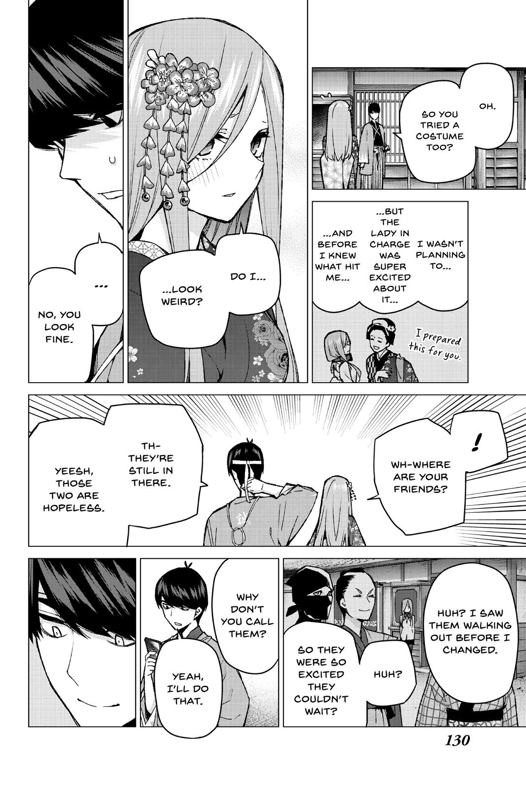 The Quintessential Quintuplets Chapter 84 - Page 6