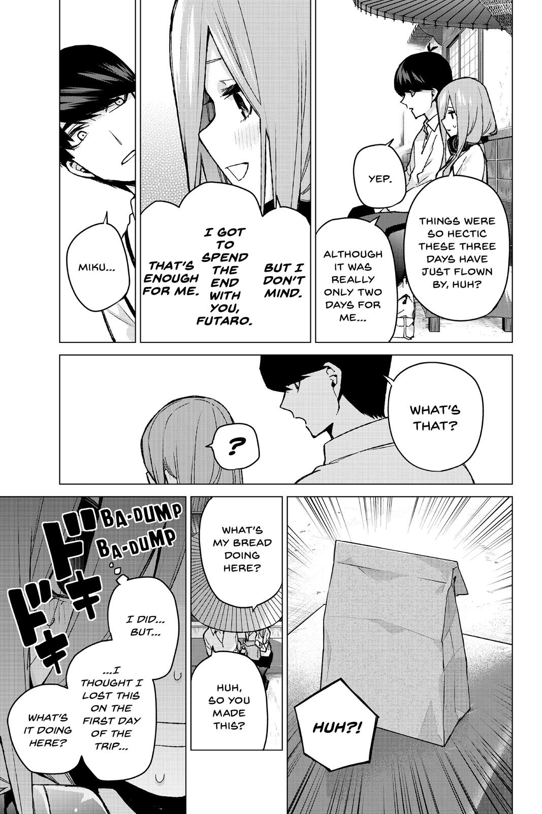 The Quintessential Quintuplets Chapter 84 - Page 13