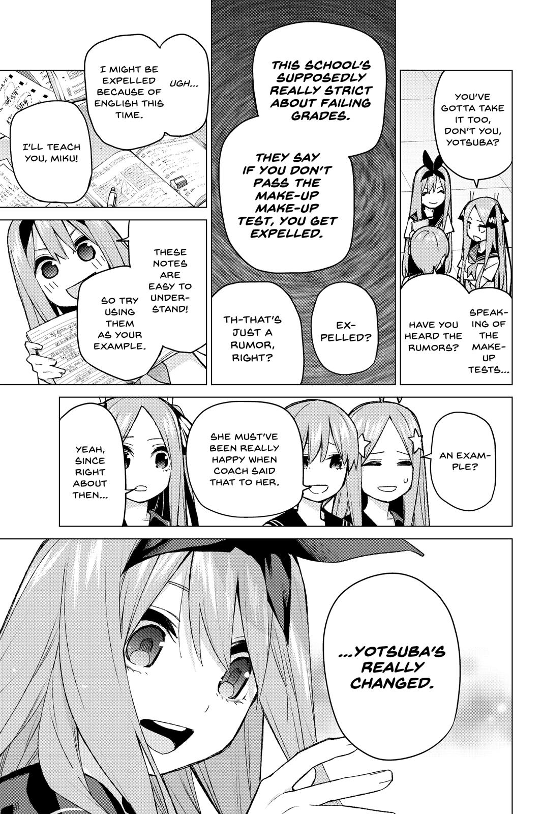 The Quintessential Quintuplets Chapter 89 - Page 3