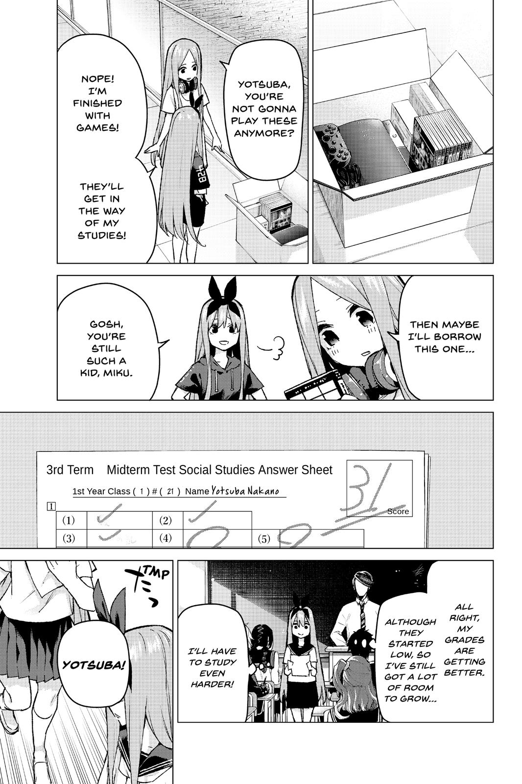 The Quintessential Quintuplets Chapter 89 - Page 5