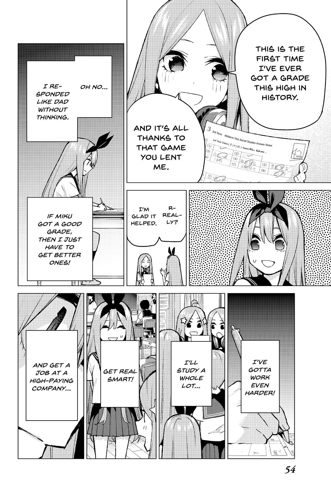 The Quintessential Quintuplets Chapter 89 - Page 6