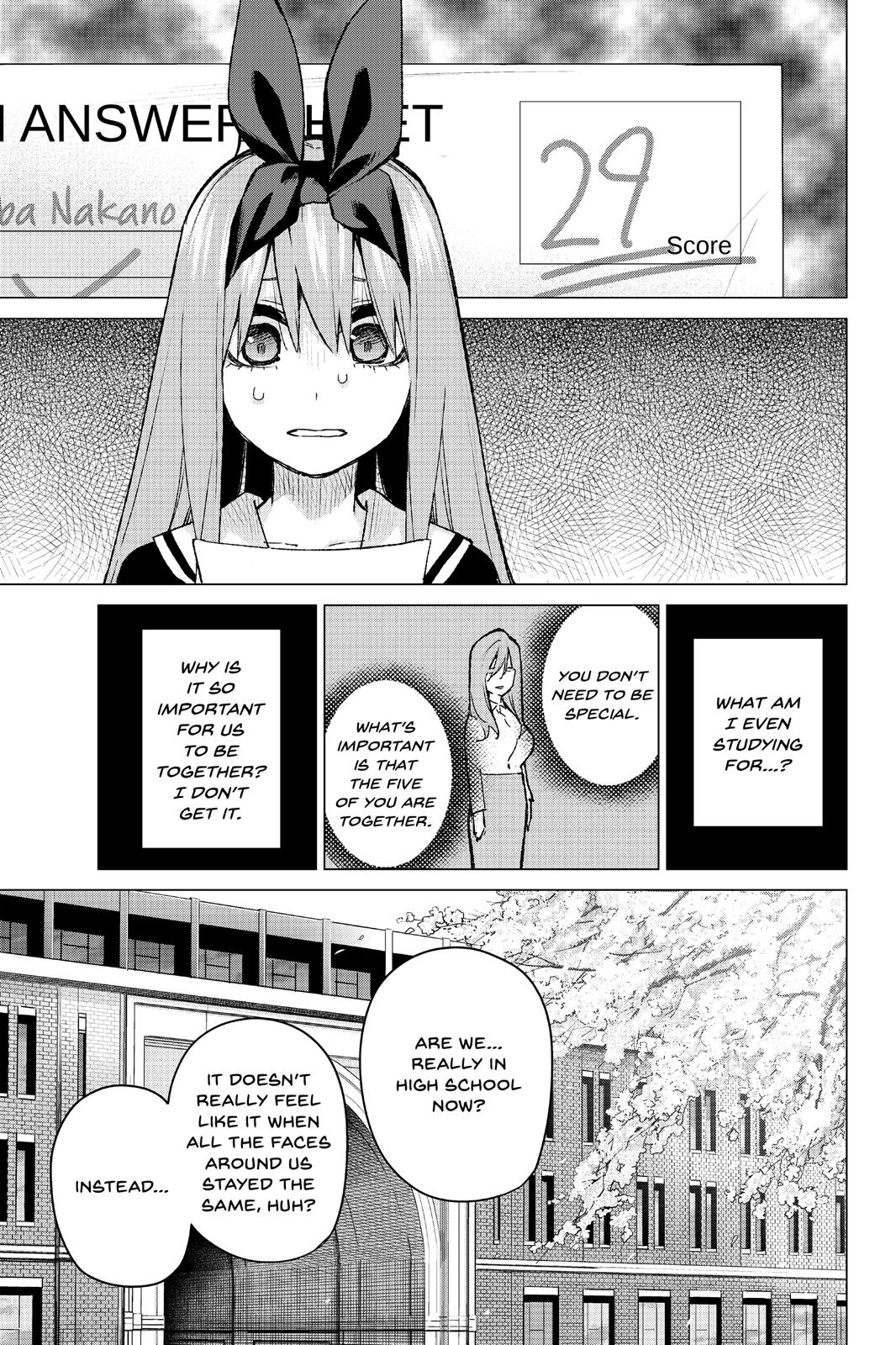 The Quintessential Quintuplets Chapter 89 - Page 7