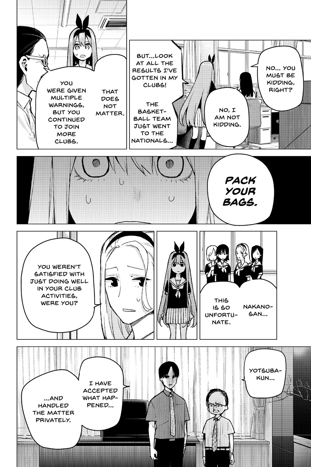 The Quintessential Quintuplets Chapter 89 - Page 12