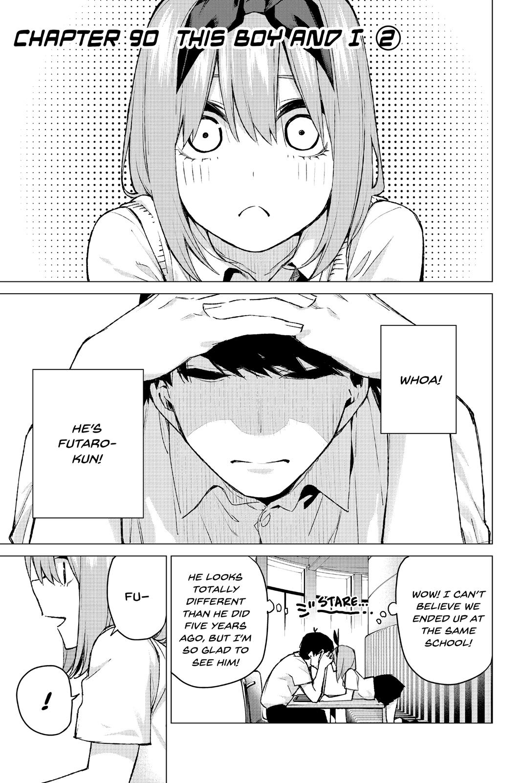 The Quintessential Quintuplets Chapter 90 - Page 1