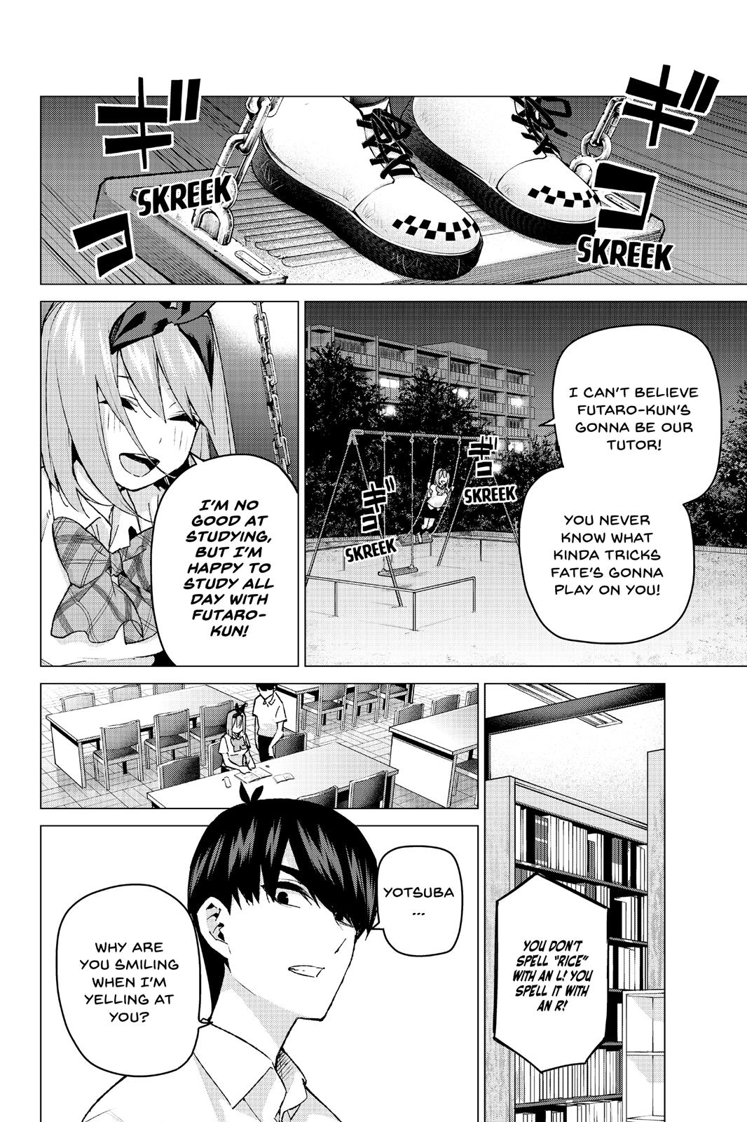 The Quintessential Quintuplets Chapter 90 - Page 4