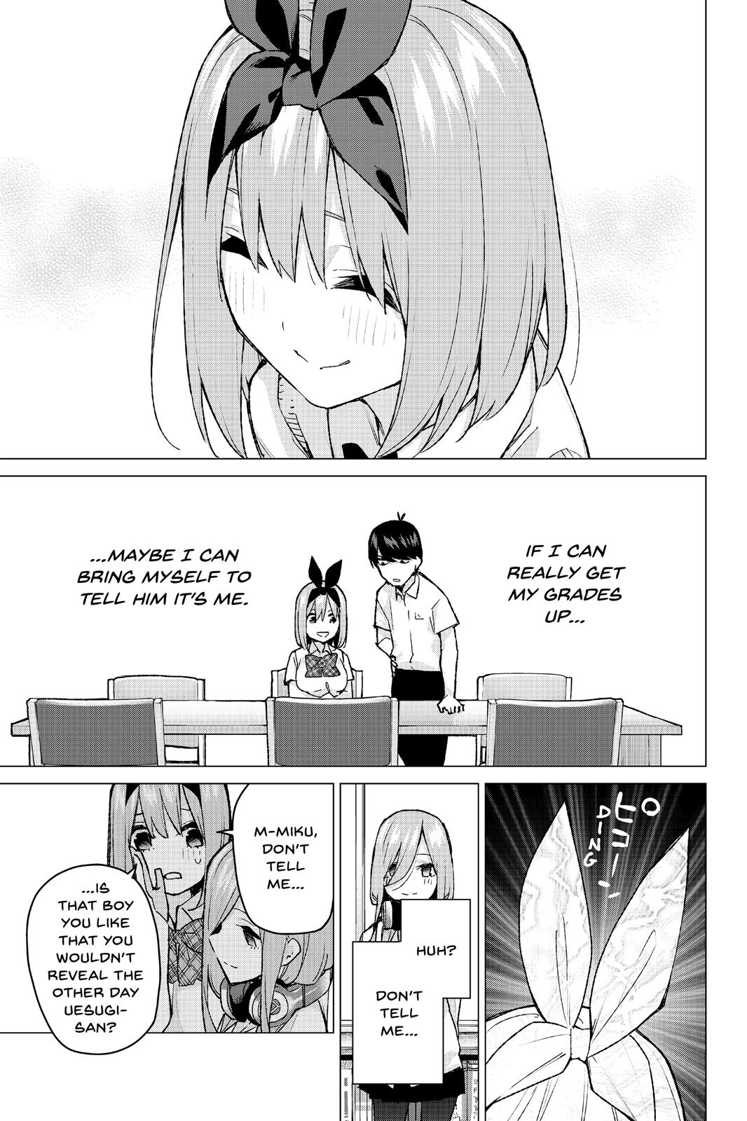 The Quintessential Quintuplets Chapter 90 - Page 5