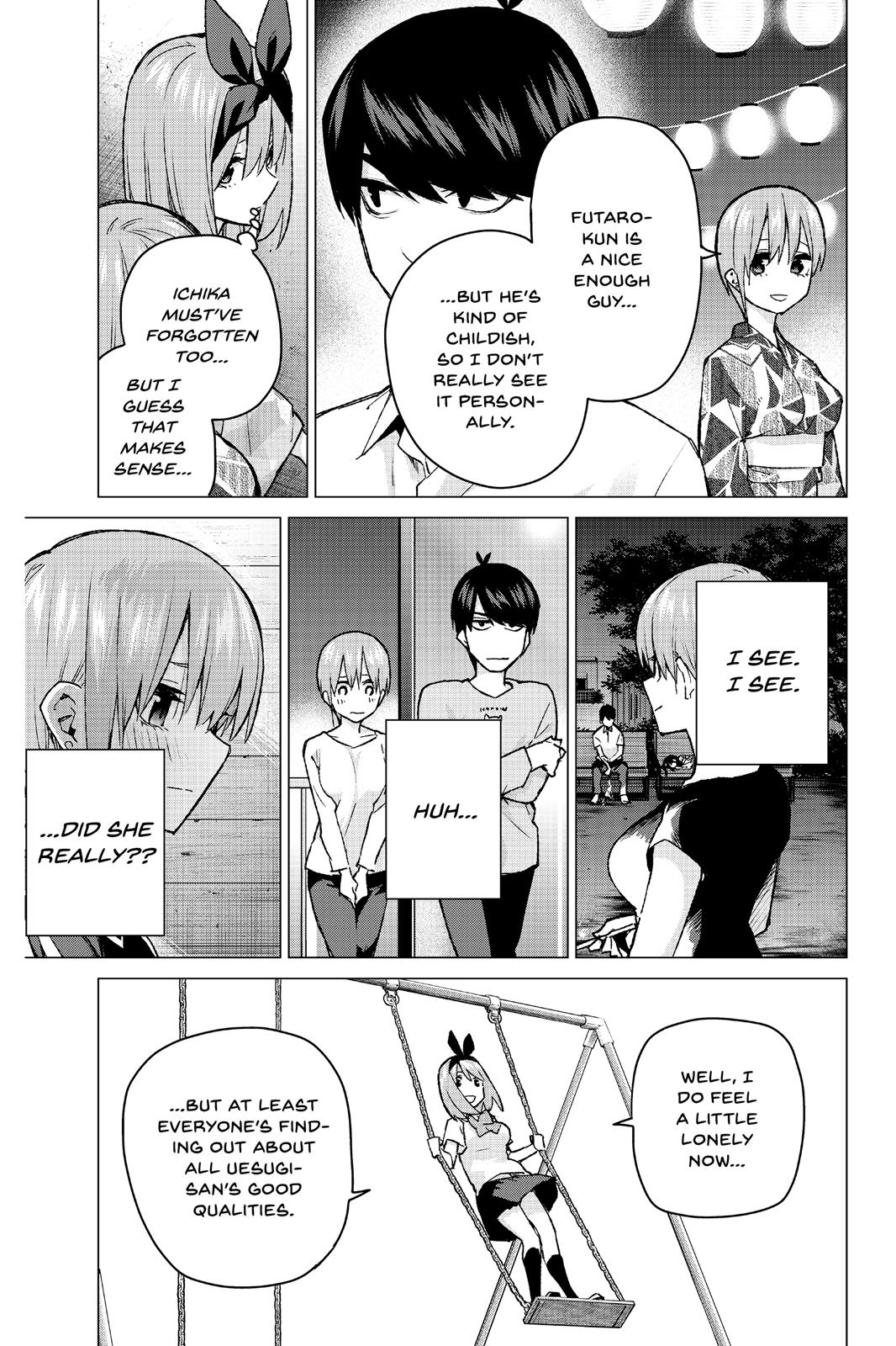 The Quintessential Quintuplets Chapter 90 - Page 7