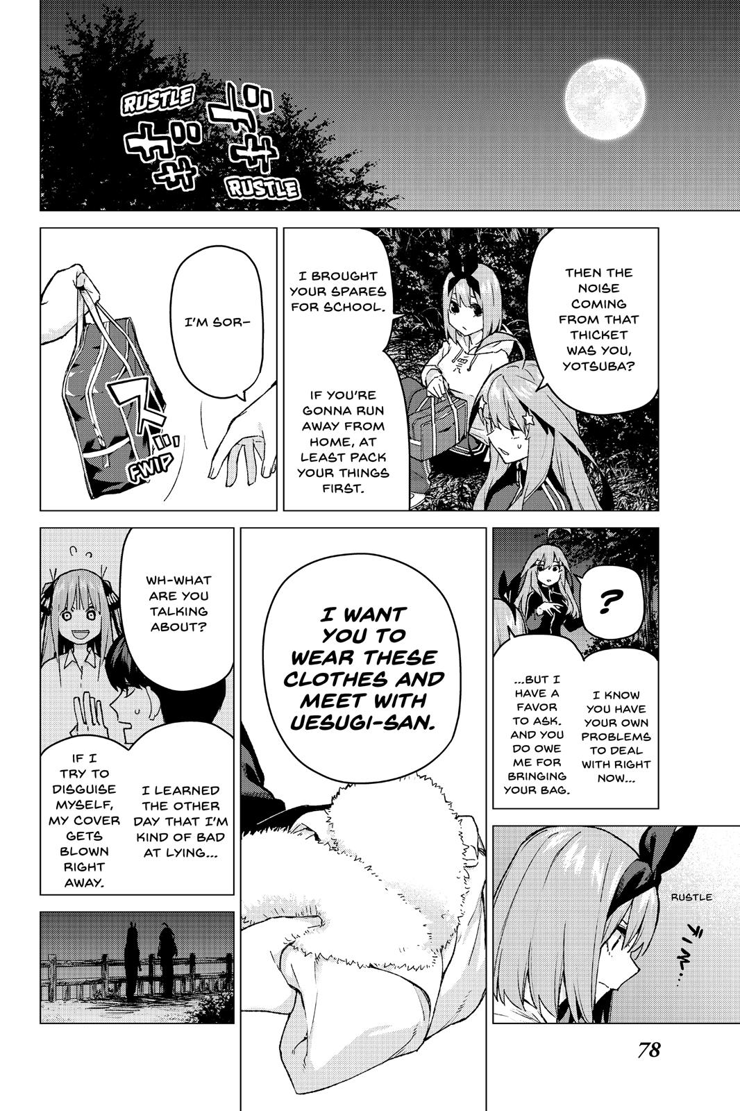 The Quintessential Quintuplets Chapter 90 - Page 10