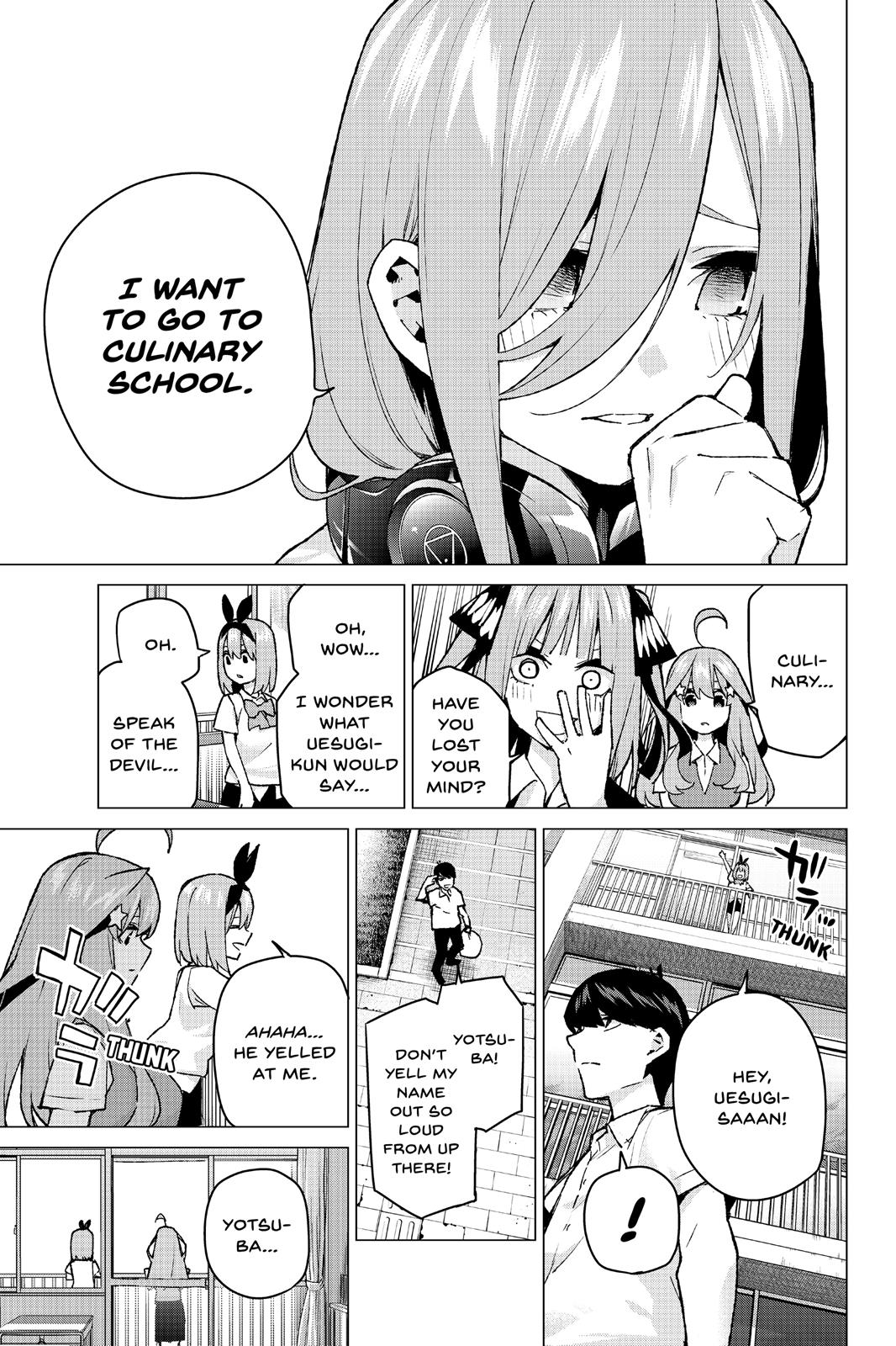 The Quintessential Quintuplets Chapter 90 - Page 15