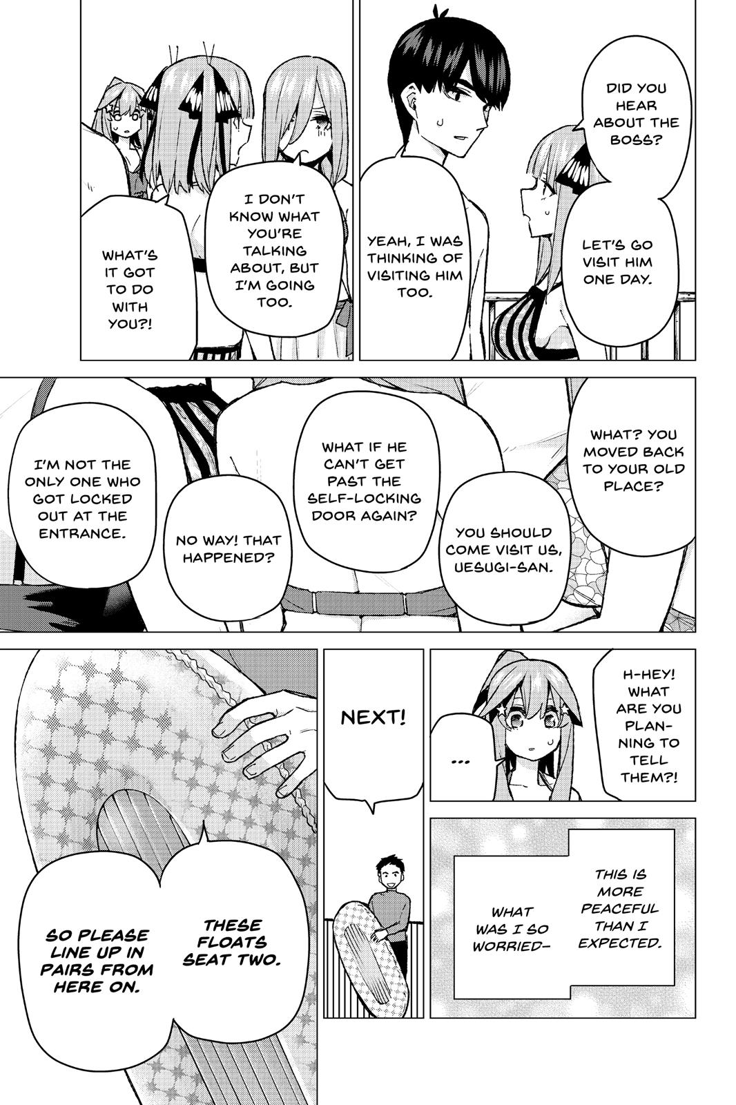 The Quintessential Quintuplets Chapter 92 - Page 11
